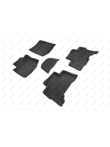 Коврики в салон (3D EVA СОТА ) Seintex (черный) Toyota Land Cruiser Prado J150 1-ый рестайлинг (2013-2017)