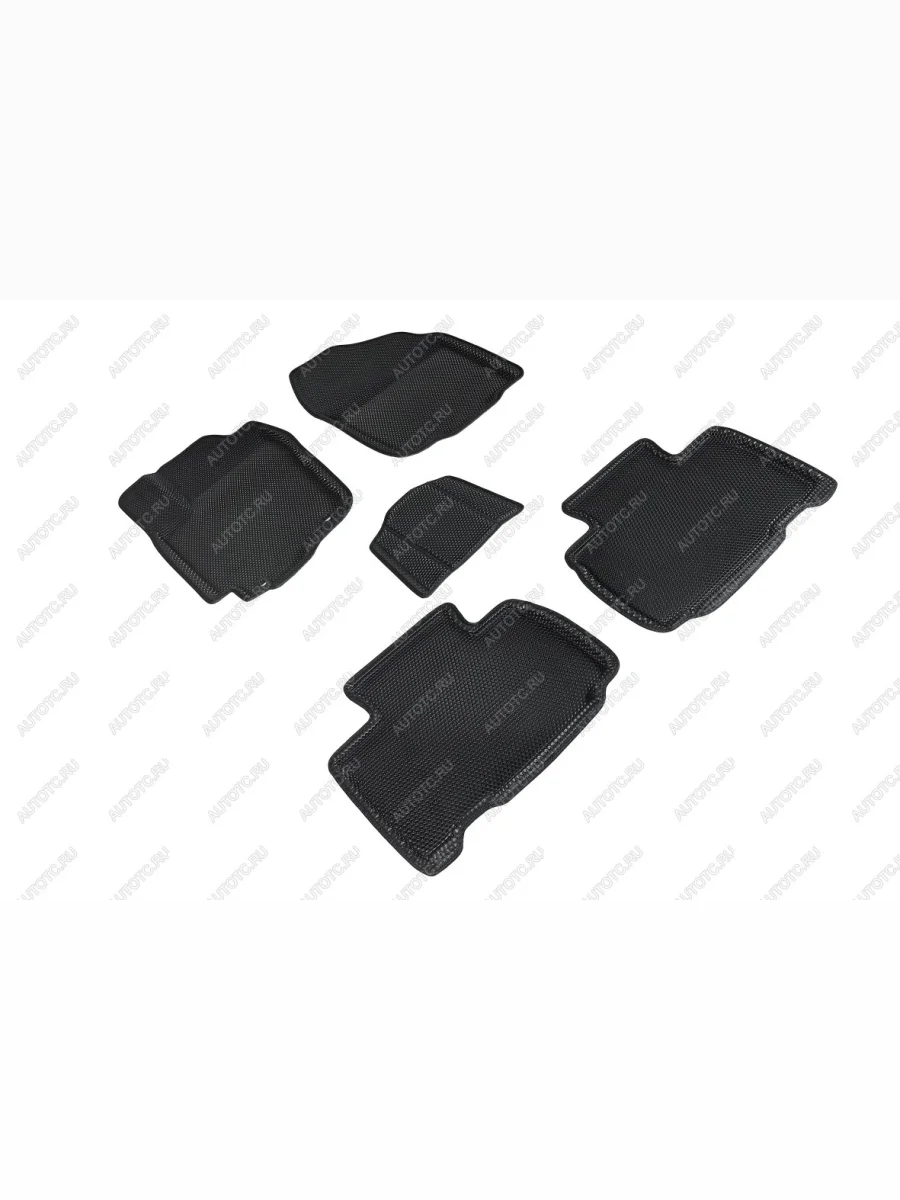 Коврики в салон (3D EVA СОТА ) Seintex Toyota RAV4 XA40 5 дв. рестайлинг (2015-2019) (черный)  в Керчи Республика Крым