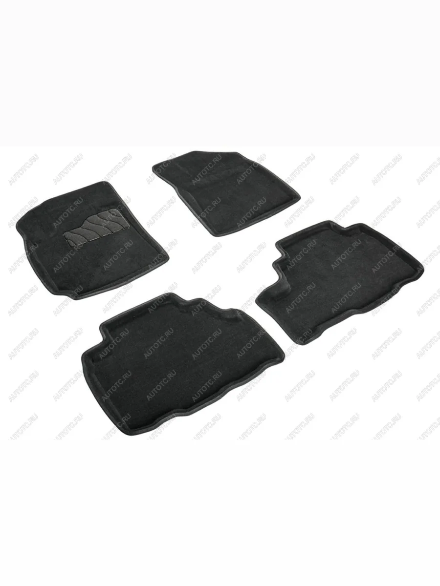 Коврики в салон (3D ВОРС ) Seintex Changan CS75 Plus дорестайлинг (2022-2024) (черный)  в Керчи Республика Крым