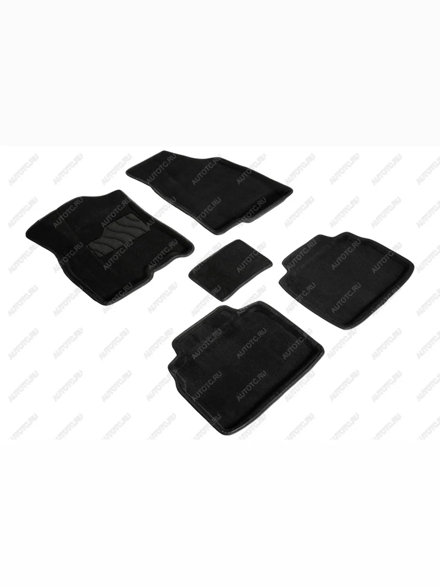 Коврики в салон (3D ВОРС ) Seintex Chery Tiggo 8 (T18) дорестайлинг (2018-2022) (черный)  с доставкой в г. Керчь