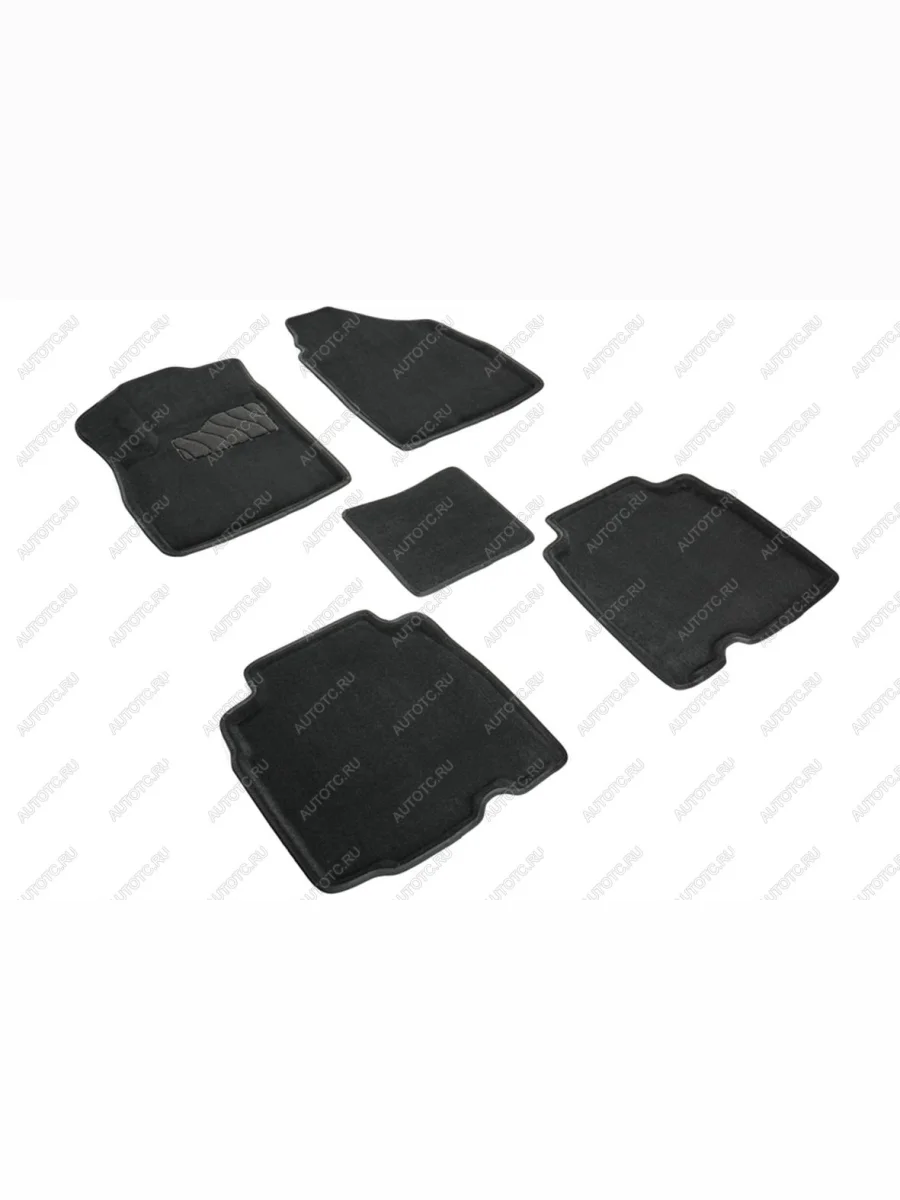 Коврики в салон (3D ВОРС) Seintex Jetour X90 Plus (2021-2025) (черный)  в Перми Пермском крае