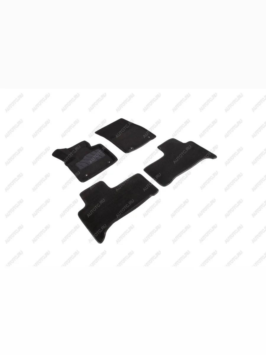 Коврики в салон (3D ВОРС) Seintex Land Rover Range Rover 3 L322 дорестайлинг (2002-2006) (черный)  с доставкой в г. Керчь