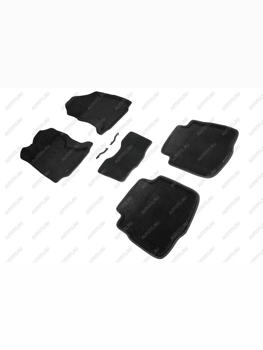 Коврики в салон (3D ВОРС) Seintex  Subaru Outback (2019-2025) BT (черный)  в Воронеже Воронежской области
