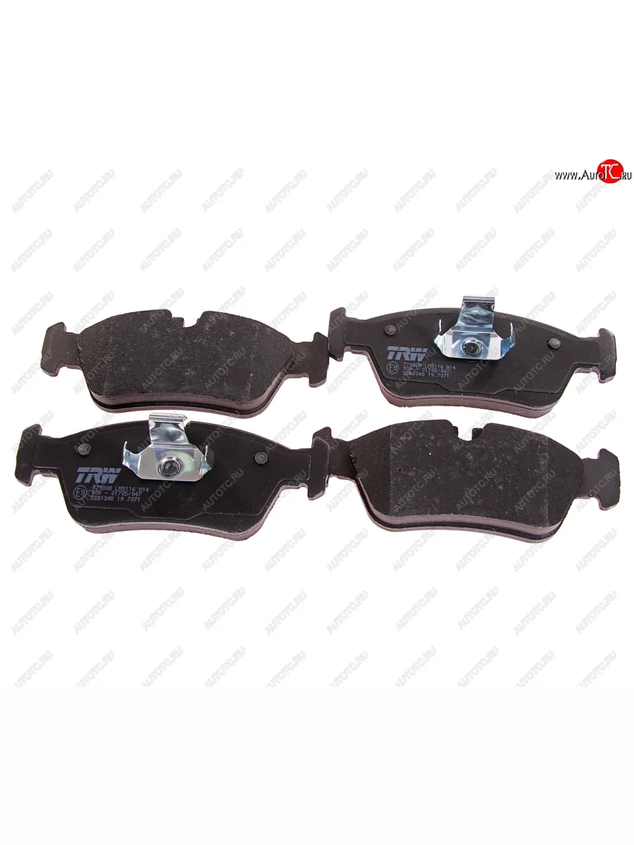 Колодки тормозные передние (4шт.) TRW BMW 3 серия E46 седан дорестайлинг (1998-2001)  в Самаре Самарской области