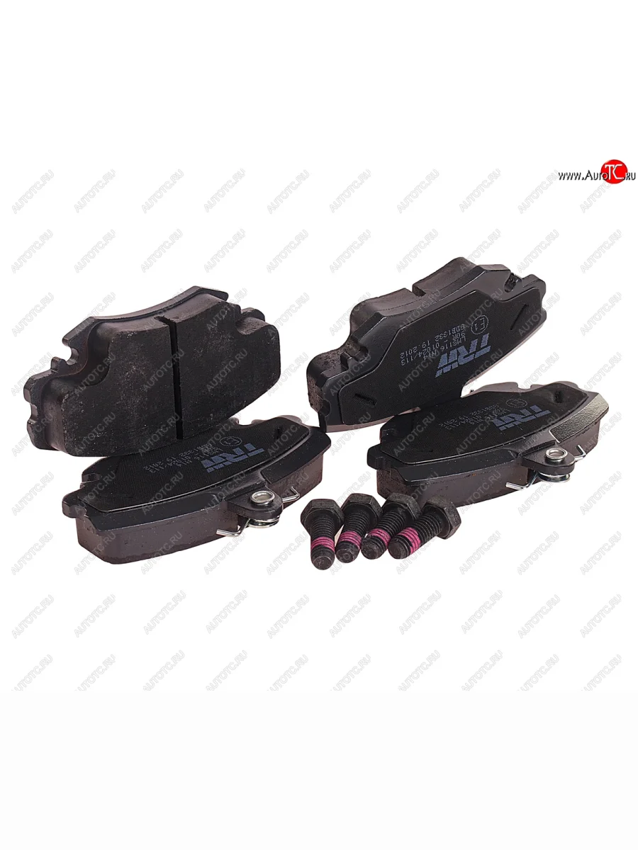 Колодки тормозные передние (4шт.) TRW Лада ВАЗ Ларгус дорестайлинг R90 (2012-2021)  в Самаре Самарской области