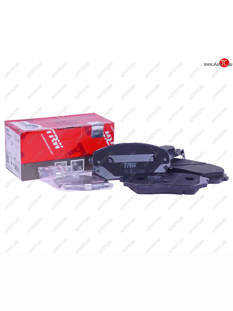 Колодки тормозные передние (4шт.) TRW KIA Carens UN (2006-2013)  в Перми Пермском крае