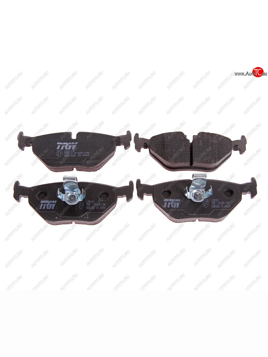 Колодки тормозные задние (4шт.) TRW BMW 5 серия E39 седан рестайлинг (2000-2003)  в Самаре Самарской области