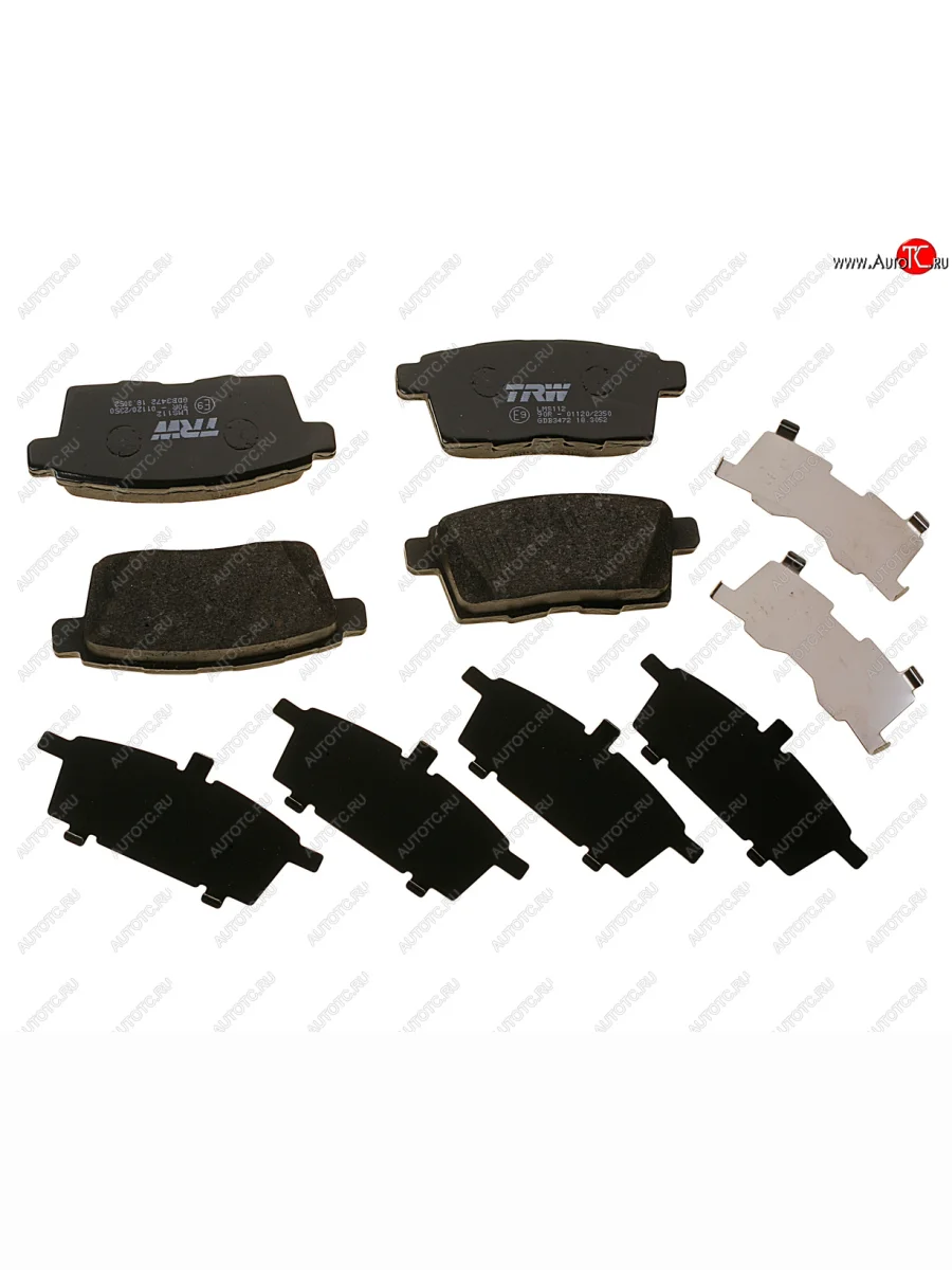 Колодки тормозные задние (4шт.) TRW Mazda CX-9 TB дорестайлинг (2007-2009)  с доставкой в г. Керчь