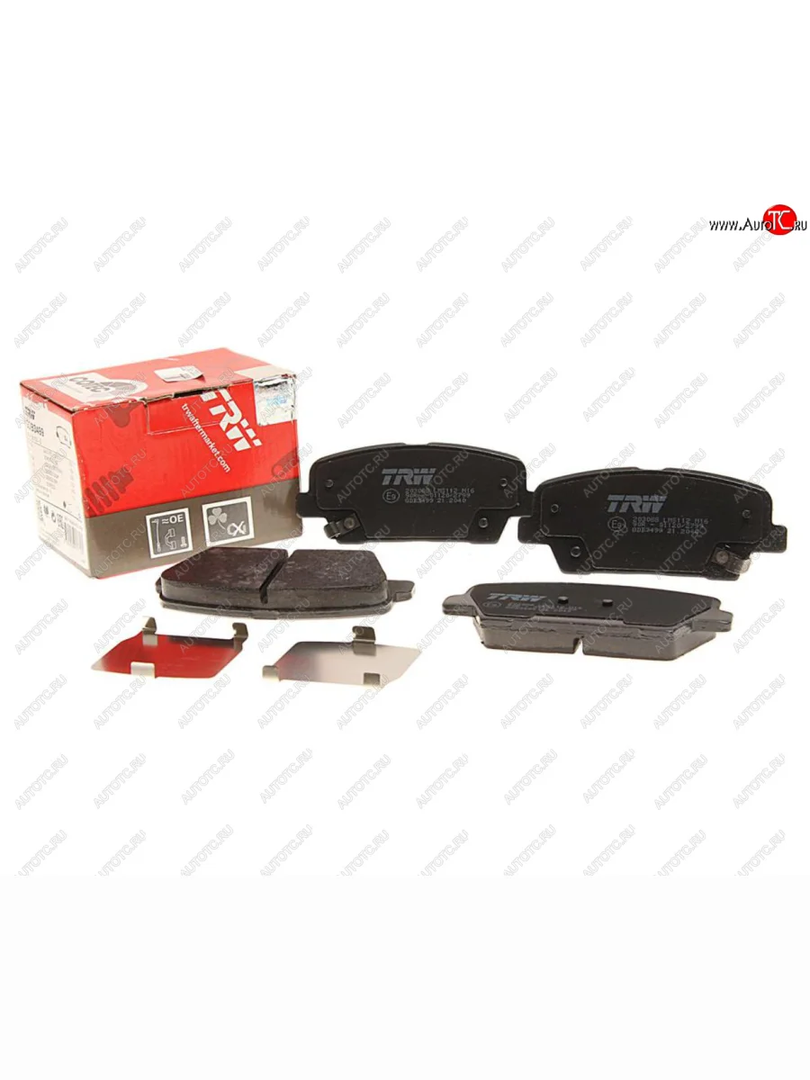 Колодки тормозные задние (4шт.) TRW KIA Sorento XM дорестайлинг (2009-2012)  в Перми Пермском крае