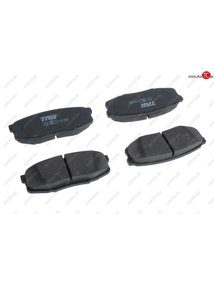 Колодки тормозные задние (4шт.) TRW Lexus LX450d J200 2-ой рестайлинг (2015-2022)  в Перми Пермском крае