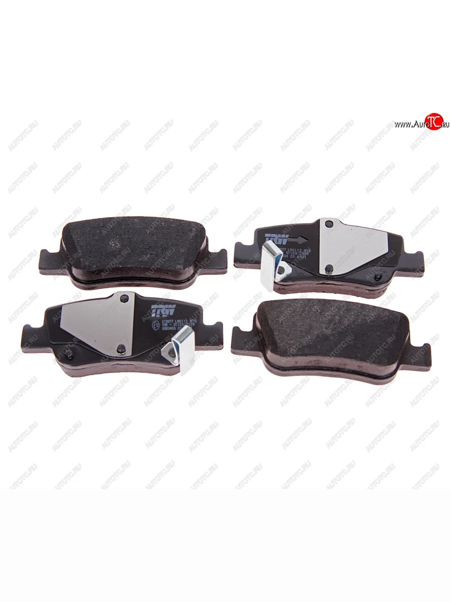 Колодки тормозные задние (4шт.) TRW Toyota Auris E150 хэтчбэк 5 дв. дорестайлинг (2006-2010)  в Керчи Республика Крым