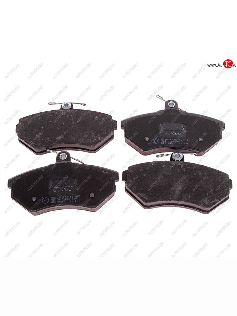 Колодки тормозные передние (4шт.) TRW Volkswagen Polo Mk2 хэтчбэк 3 дв. рестайлинг (1990-1994)  в Керчи Республика Крым