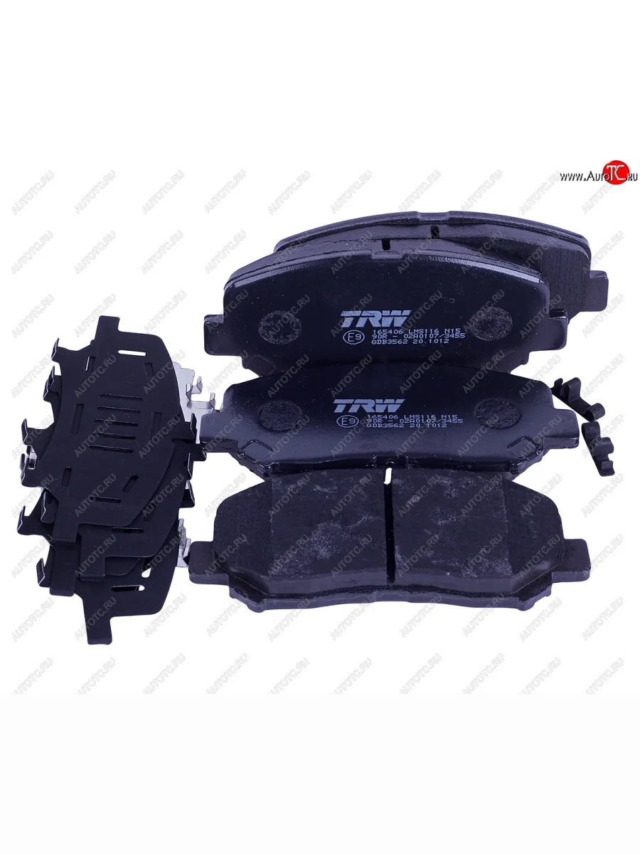 Колодки тормозные передние (4шт.) TRW Mazda CX-5 KE дорестайлинг (2011-2014)  в Перми Пермском крае