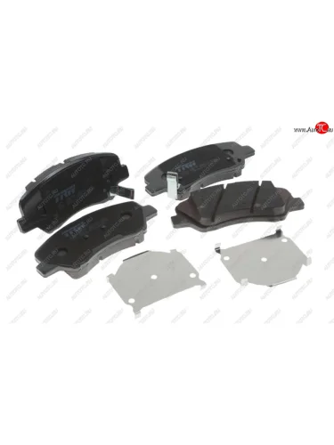 Колодки тормозные передние (4шт.) TRW Hyundai Solaris RBr седан дорестайлинг (2010-2014)