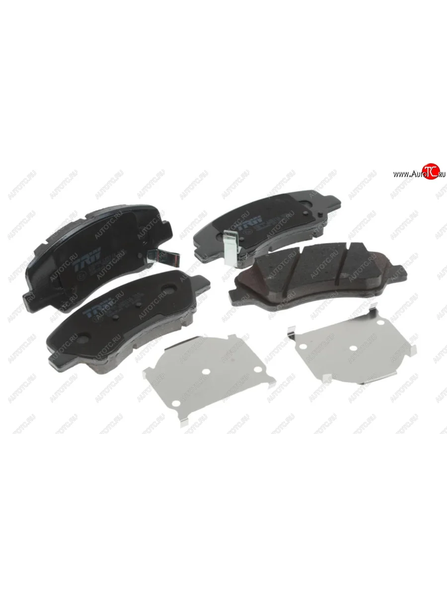 Колодки тормозные передние (4шт.) TRW KIA Rio 3 QB дорестайлинг седан (2011-2015)  в Керчи Республика Крым