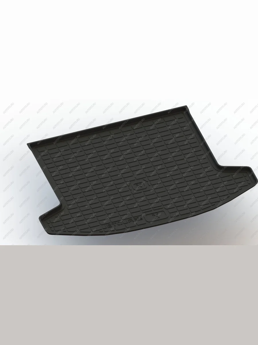 Коврик в багажник (термоэластопласт) Seintex Jetour X70 Plus (2023-2025) (черный)  в Керчи Республика Крым