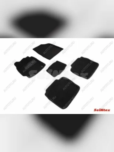 Коврики в салон (3D ВОРС ) Seintex (черный) Toyota Camry XV80 (2023-2025)
