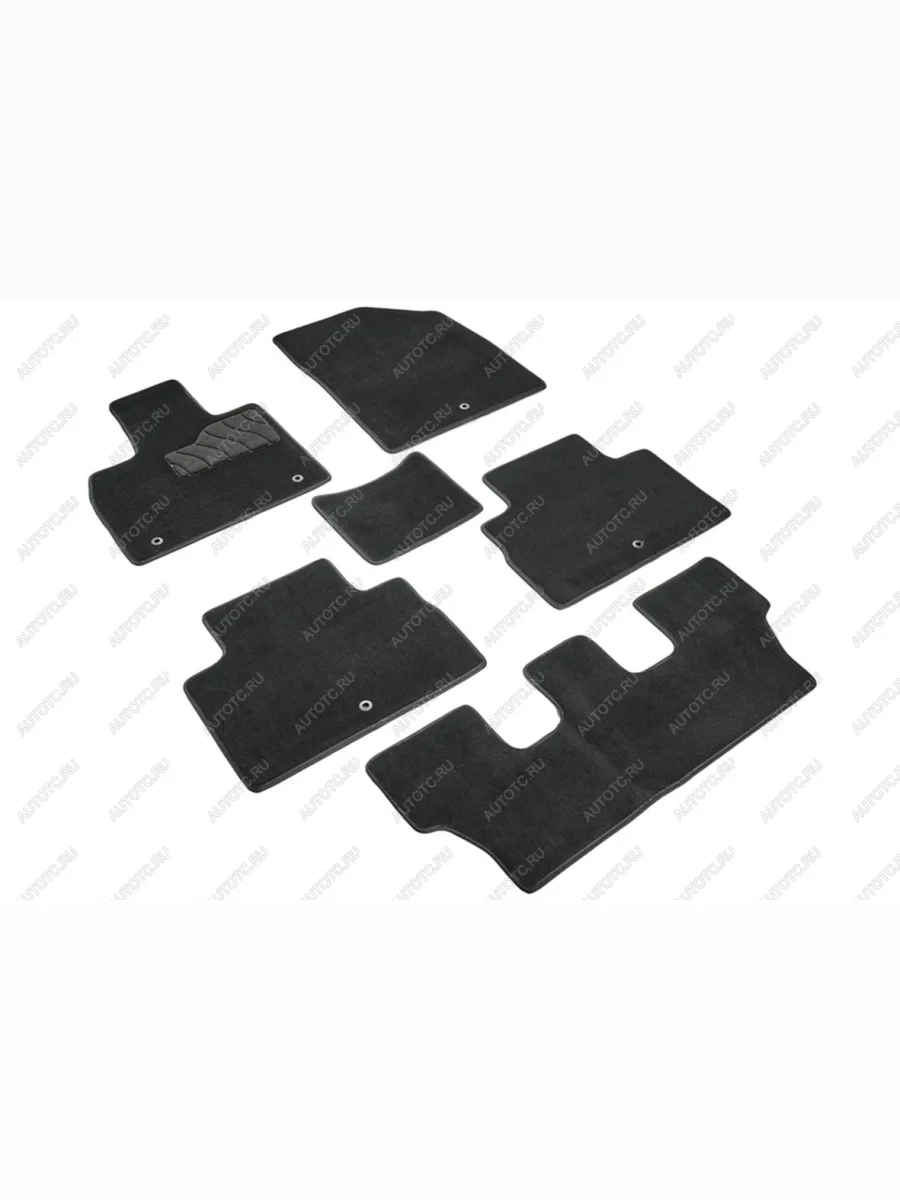 Текстильные коврики в салон ( LUX текстиль) SeinTex  Hyundai Palisade LX2 (2018-2022)  в Керчи Республика Крым