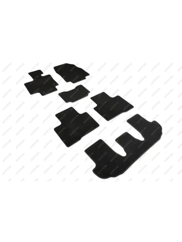 Текстильные коврики в салон (LUX текстиль) SeinTex  Toyota Highlander XU70 (2020-2025)