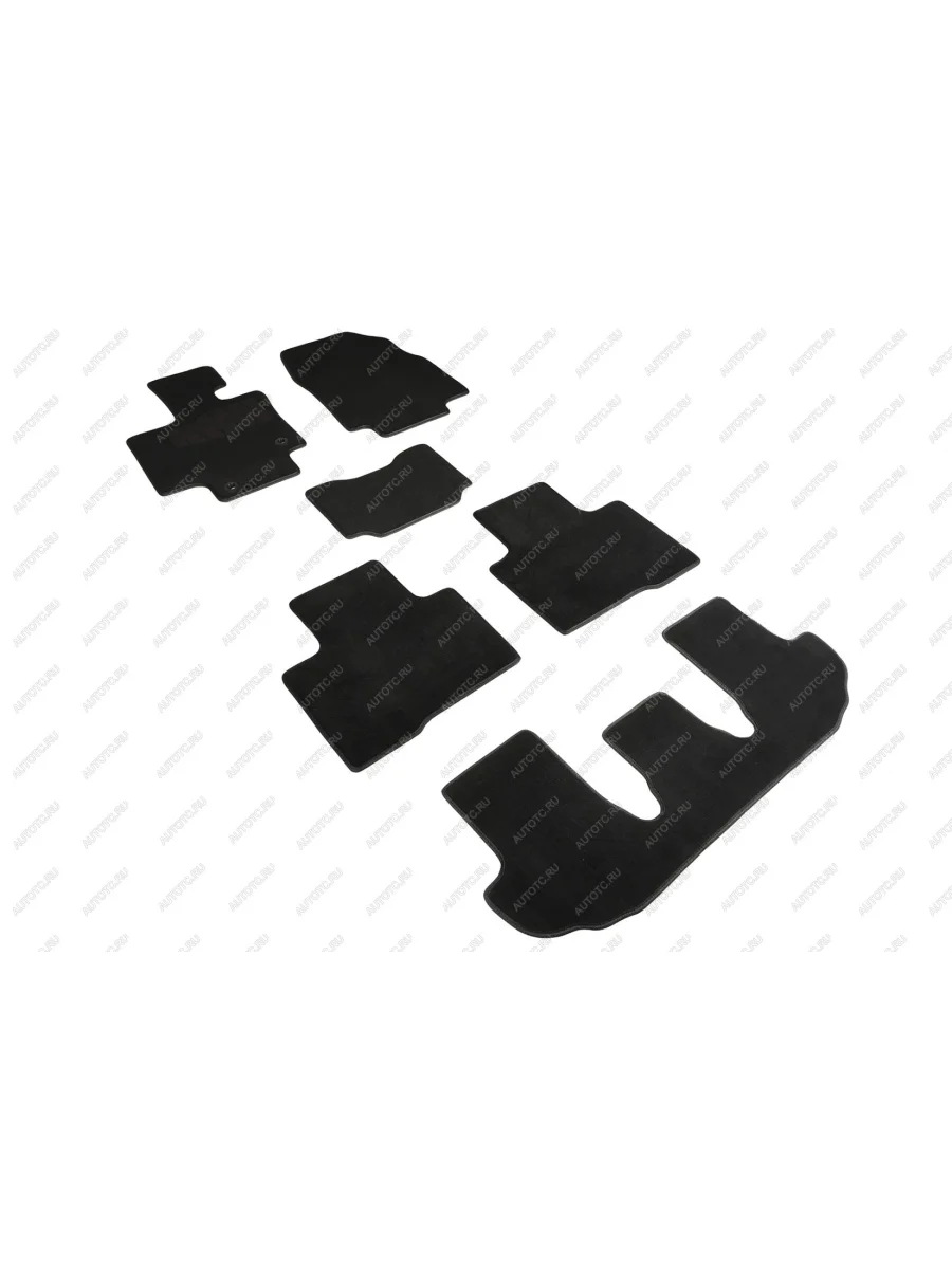 Текстильные коврики в салон (LUX текстиль) SeinTex  Toyota Highlander XU70 (2020-2025)  в Керчи Республика Крым