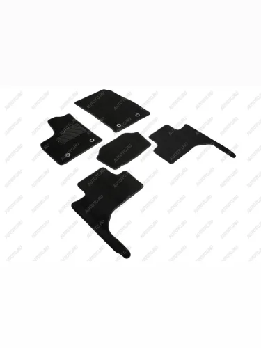 Текстильные коврики в салон (LUX текстиль) SeinTex  Toyota Land Cruiser J300 дорестайлинг (2021-2025)