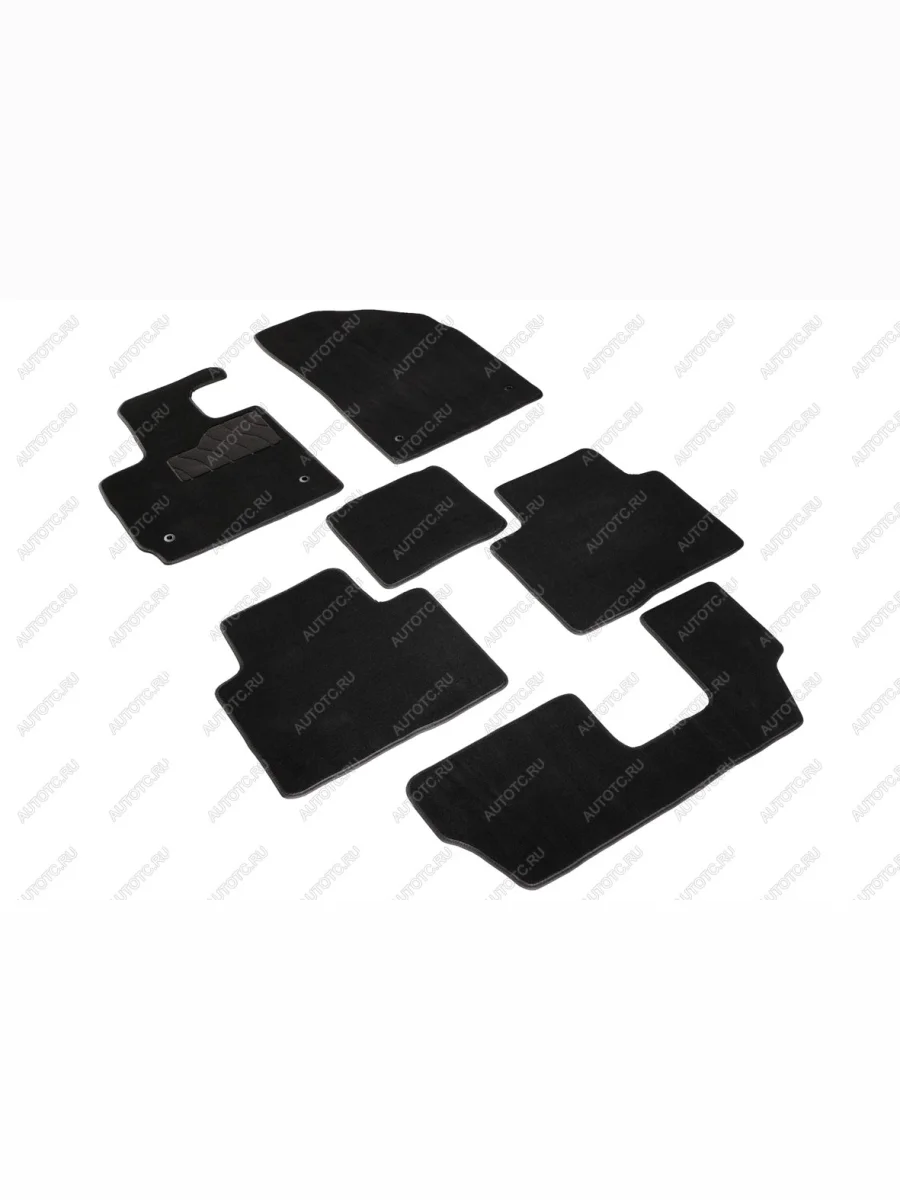 Текстильные коврики в салон (LUX текстиль) SeinTex  EXEED TXL  дорестайлинг (2020-2021)  в Керчи Республика Крым