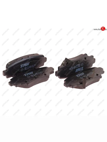 Колодки тормозные задние (4шт.) TRW Mazda 3/Axela BM дорестайлинг, хэтчбэк (2013-2016)