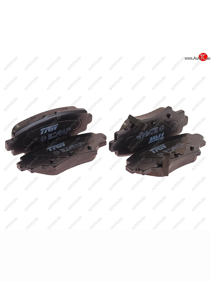 Колодки тормозные задние (4шт.) TRW Mazda 3/Axela BM дорестайлинг, хэтчбэк (2013-2016)  в Самаре Самарской области