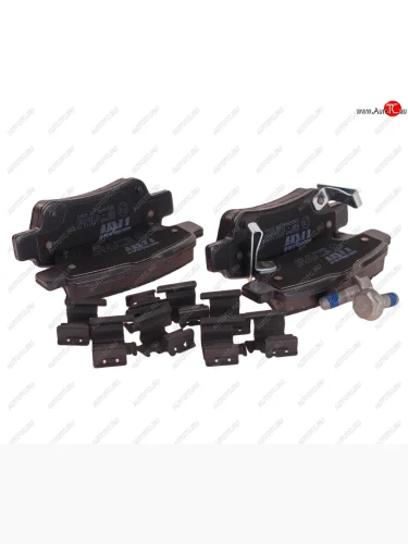 Колодки тормозные задние (4шт.) TRW Honda CR-V RE1,RE2,RE3,RE4,RE5,RE7 дорестайлинг (2007-2010)