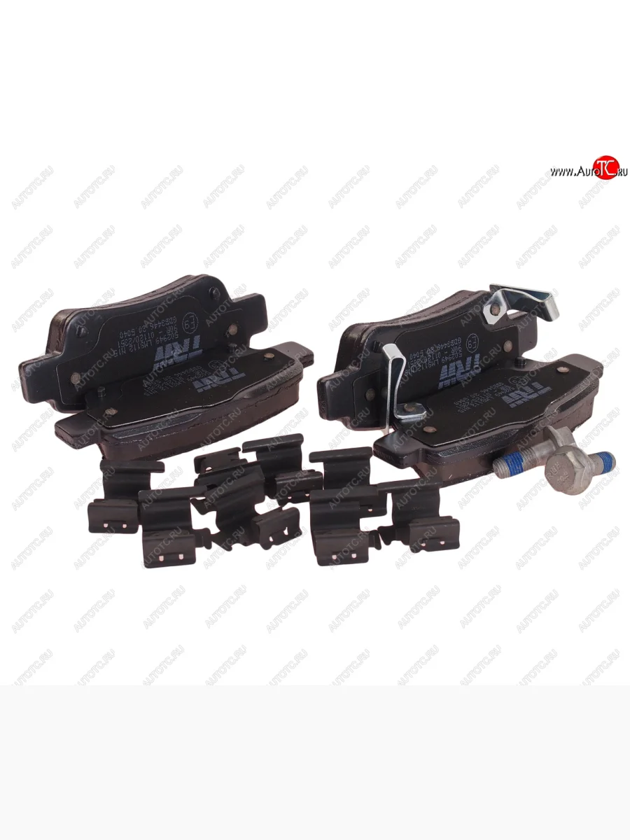 Колодки тормозные задние (4шт.) TRW Honda CR-V RE1,RE2,RE3,RE4,RE5,RE7 дорестайлинг (2007-2010)  с доставкой в г. Керчь