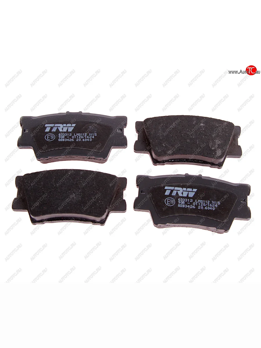 Колодки тормозные задние (4шт.) TRW Toyota Camry XV40 рестайлинг (2009-2011)  в Керчи Республика Крым