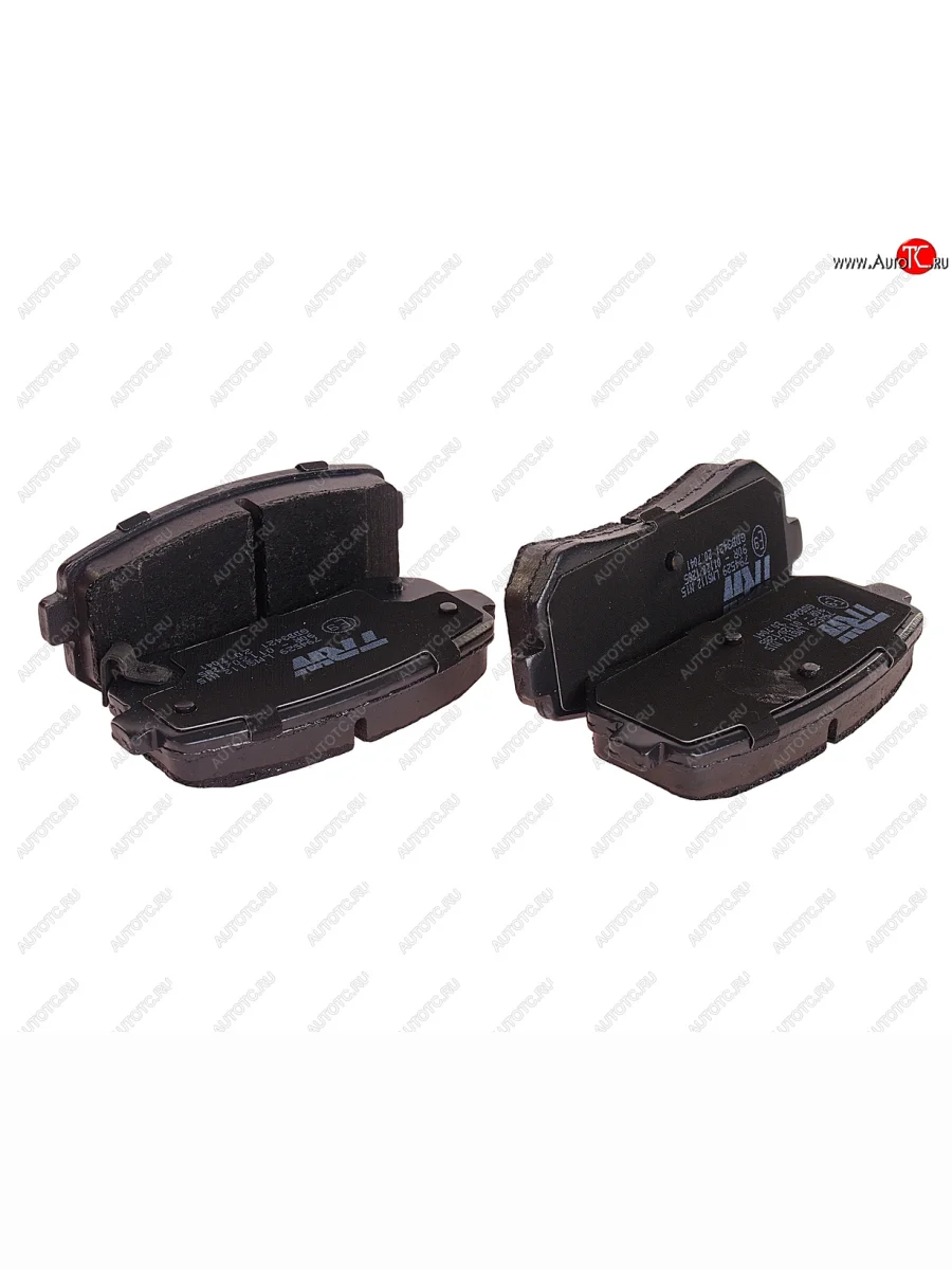 Колодки тормозные задние (4шт.) TRW KIA Rio 2 JB дорестайлинг седан (2005-2009)  в Перми Пермском крае