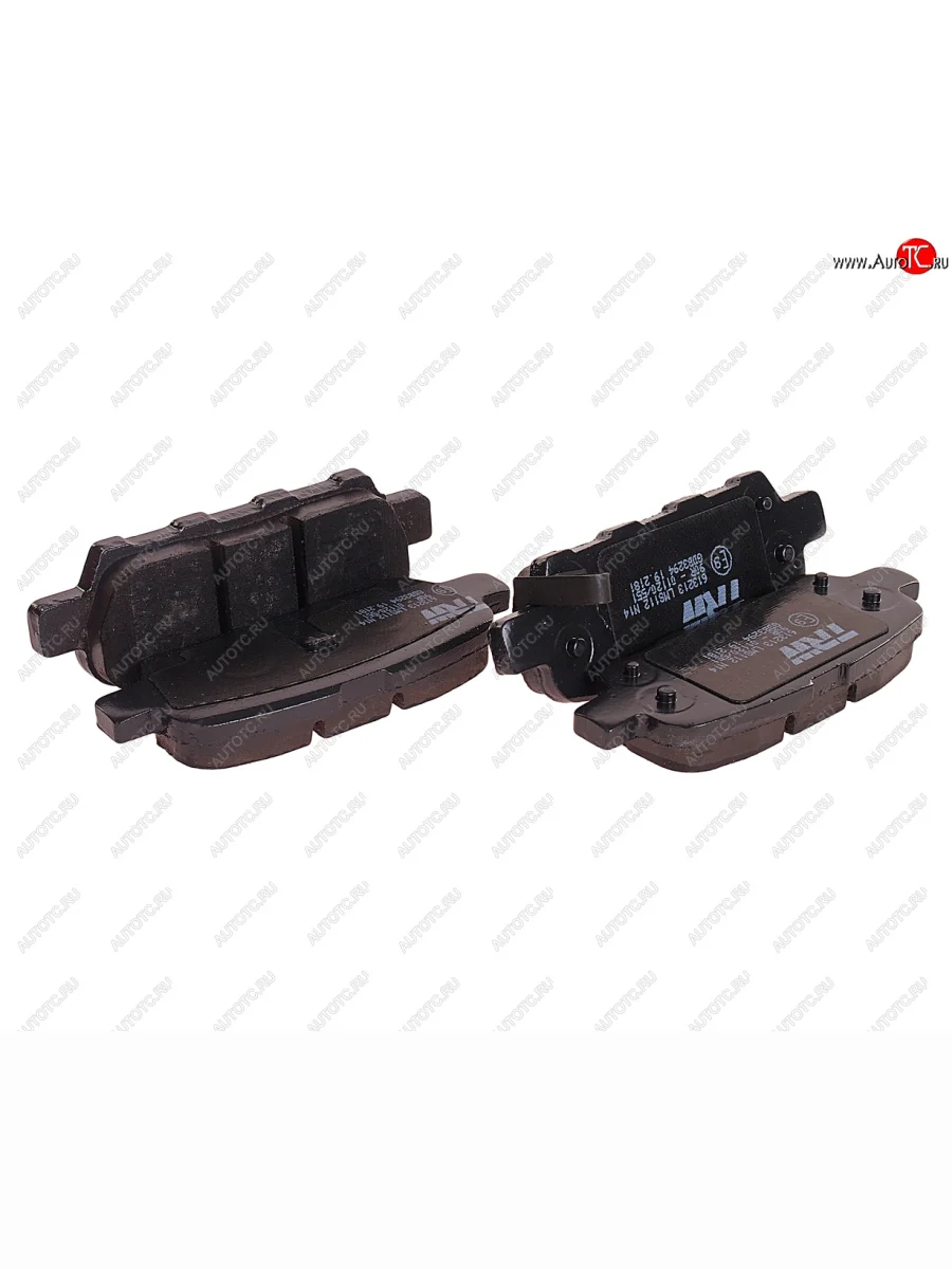 Колодки тормозные задние (4шт.) TRW Nissan Qashqai +2 1 J10 дорестайлинг (2008-2010)  в Керчи Республика Крым