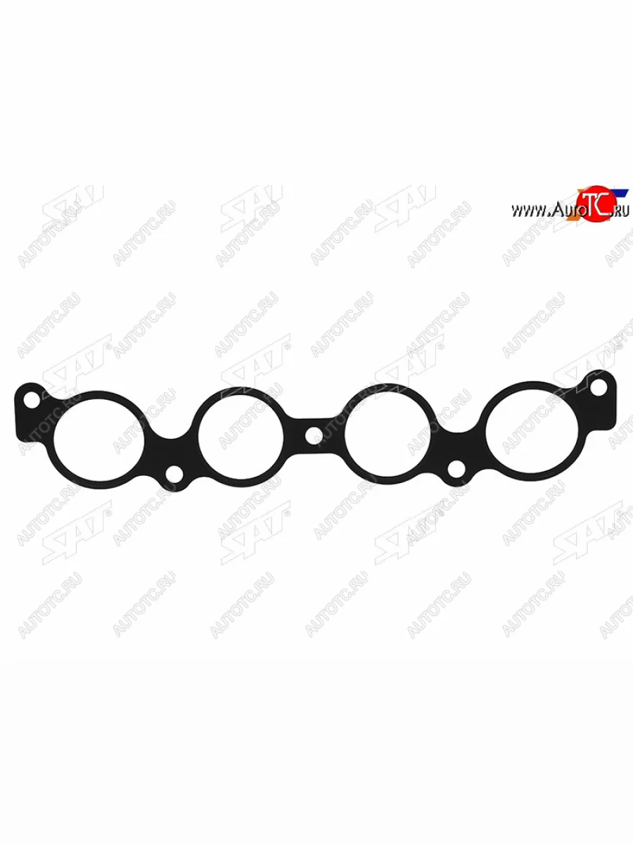 Прокладка впускного коллектора QR20DE Металл SAT Nissan Primera 3 P12 седан (2001-2008)  в Перми Пермском крае