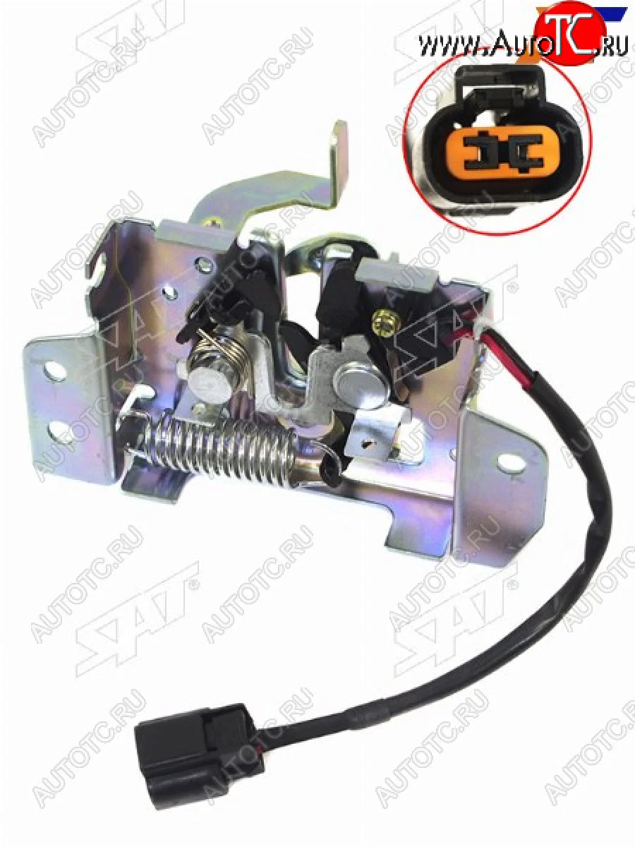 Замок капота (под концевик) SAT  Mitsubishi Pajero (2006-2011) 4 V80  в Самаре Самарской области