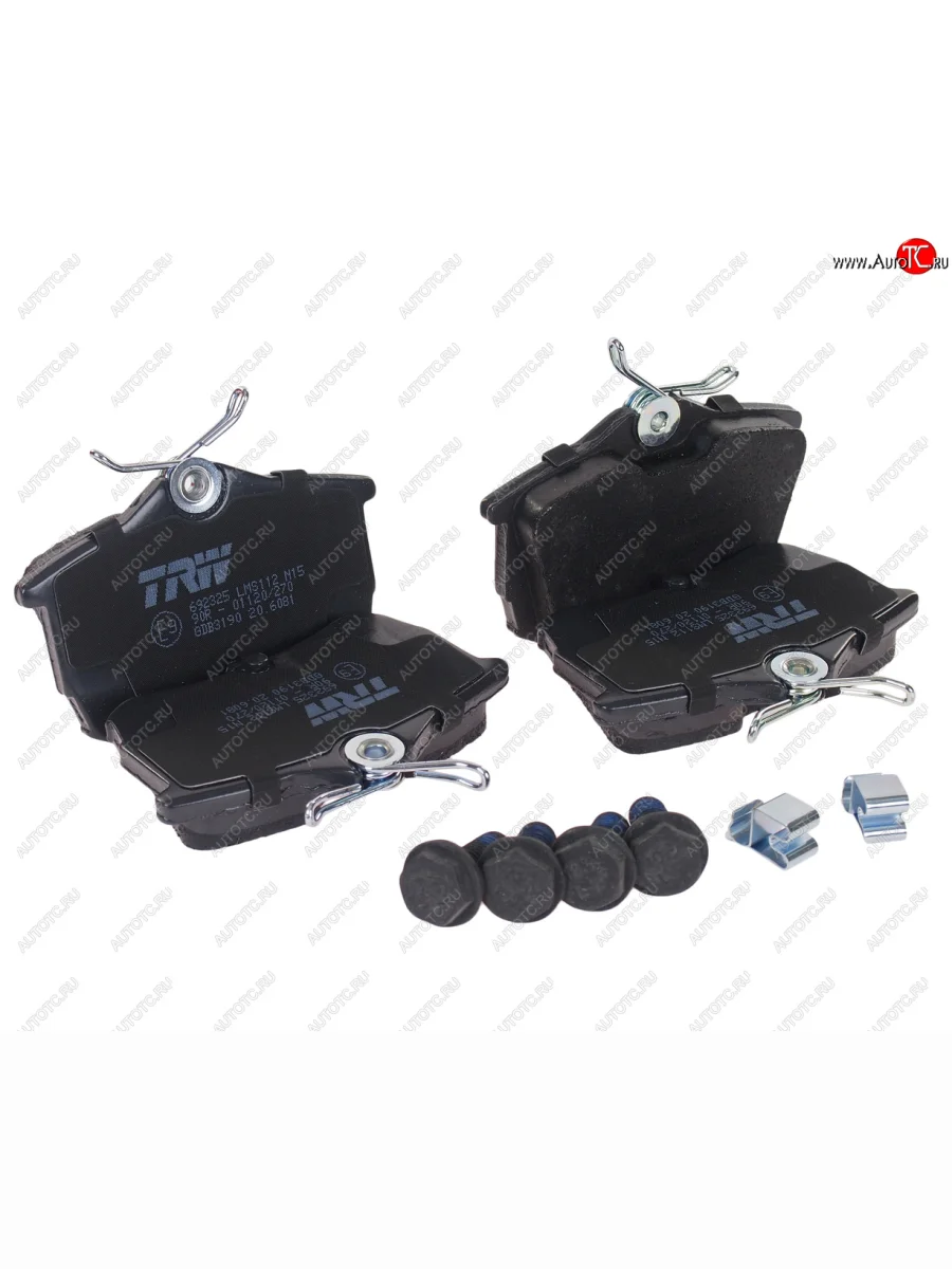 Колодки тормозные задние (4шт.) TRW Honda Accord 6 CF седан дорестайлинг (1997-2000)  в Перми Пермском крае