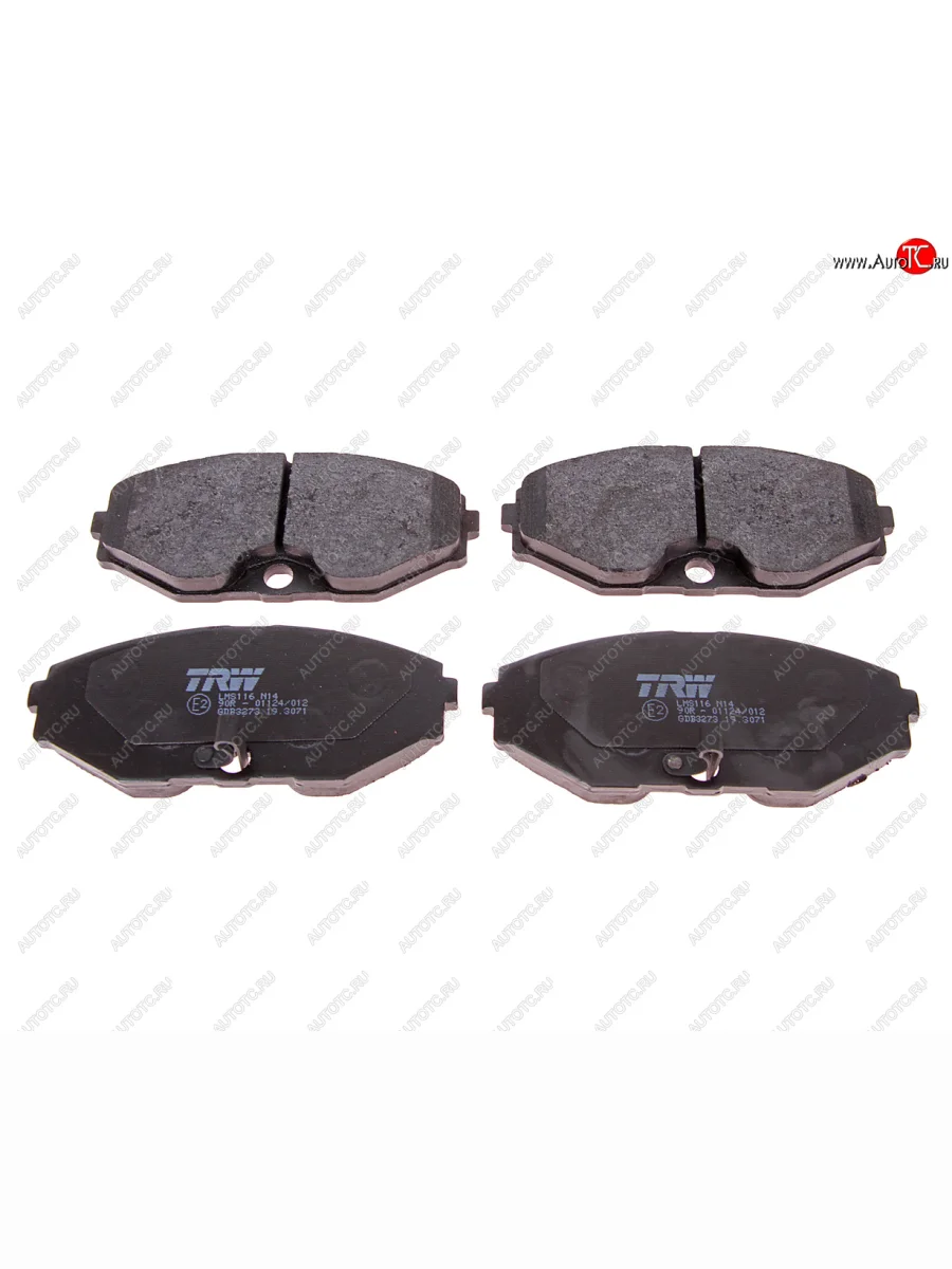 Колодки тормозные передние (4шт.) TRW Nissan Maxima A33 рестайлинг (2004-2006)  с доставкой в г. Керчь