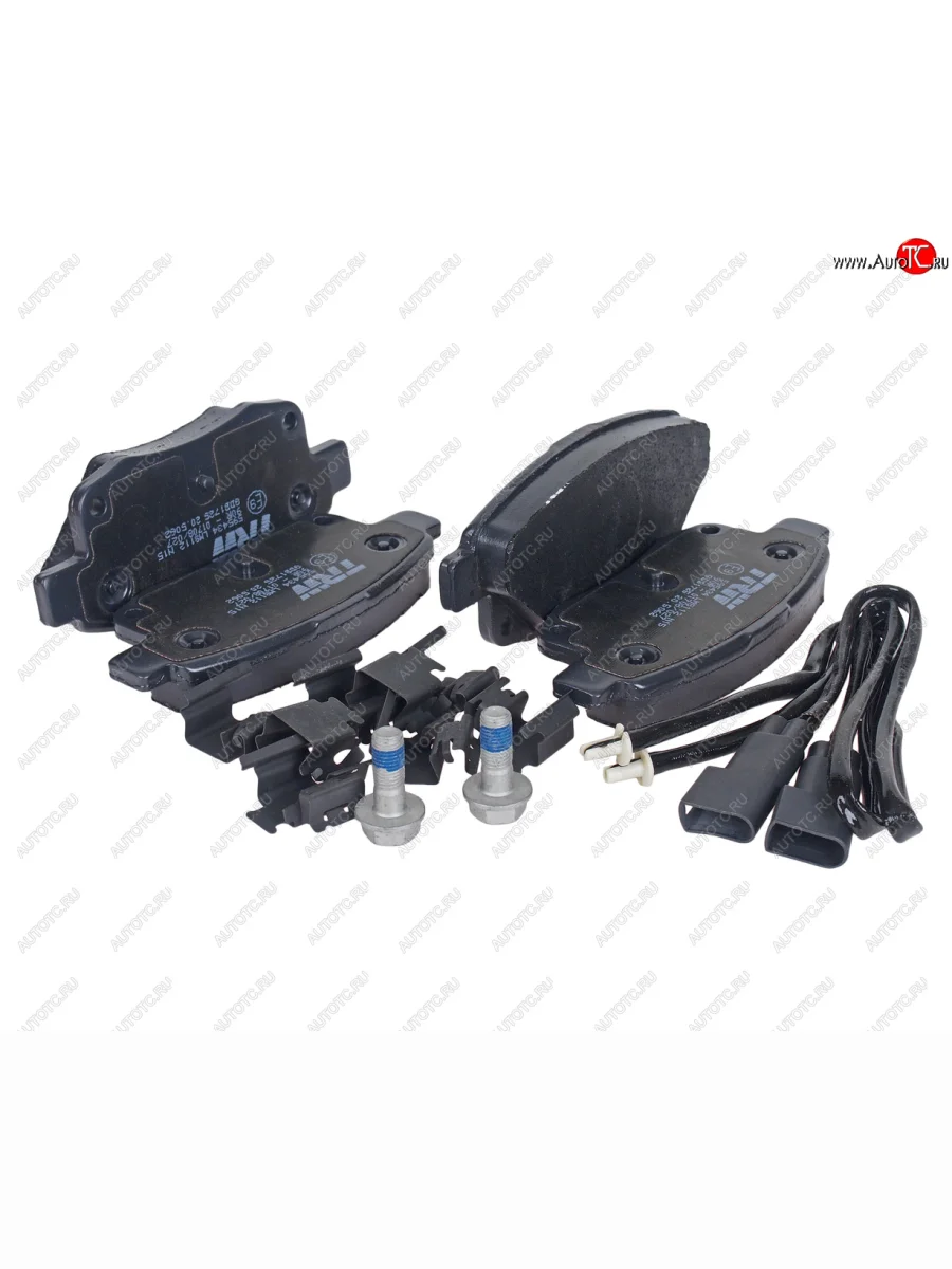 Колодки тормозные передние (4шт.) TRW Ford Transit цельнометаллический фургон (2006-2014)  в Перми Пермском крае