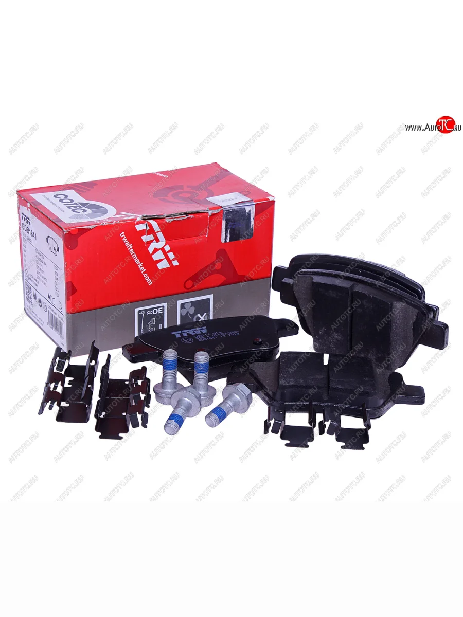 Колодки тормозные передние (4шт.) TRW Skoda Superb B6 (3T) лифтбэк дорестайлинг (2008-2013)  в Перми Пермском крае