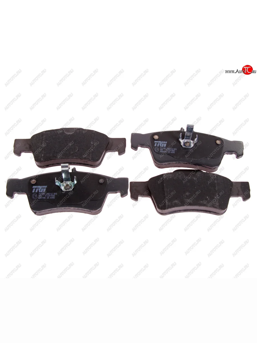Колодки тормозные задние (4шт.) TRW Mercedes-Benz E-Class S211 универсал рестайлинг (2006-2009)  в Керчи Республика Крым