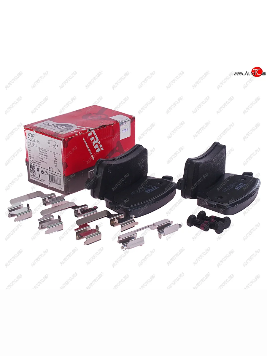 Колодки тормозные задние (4шт.) TRW Audi A5 8T дорестайлинг, лифтбэк (2007-2011)  с доставкой в г. Пермь