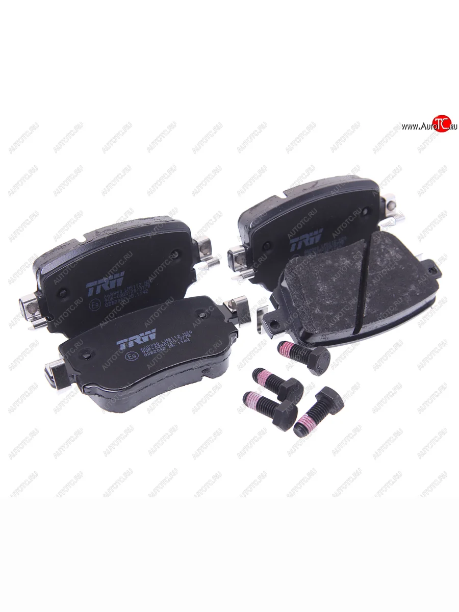 Колодки тормозные задние (4шт.) TRW Skoda Octavia A7 дорестайлинг лифтбэк (2012-2017)  в Перми Пермском крае