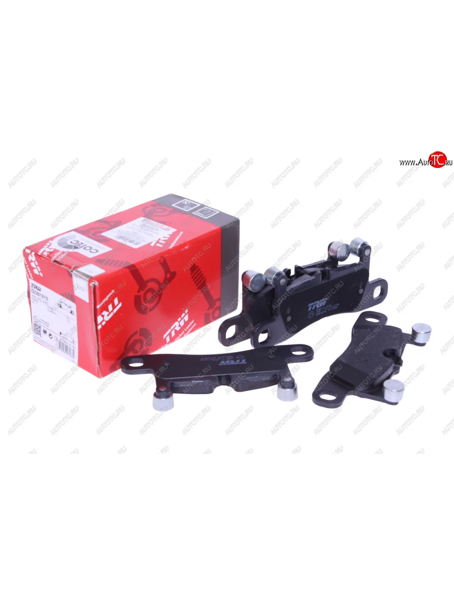Колодки тормозные задние (4шт.) TRW Volkswagen Touareg 1 GP рестайлинг (2006-2010)  в Самаре Самарской области