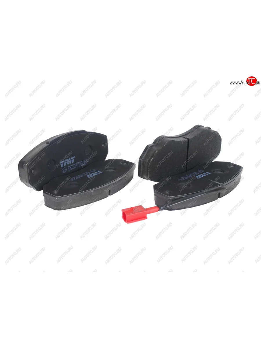 Колодки тормозные передние (4шт.) TRW Fiat Ducato 290 (2014-2025)  в Самаре Самарской области