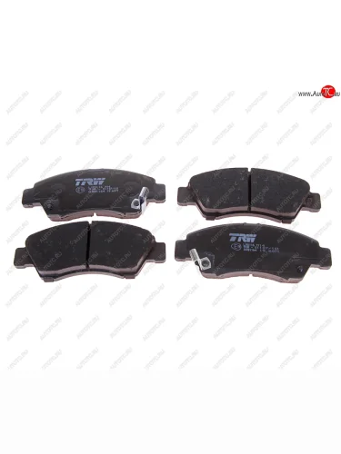 Колодки тормозные передние (4шт.) TRW Honda Civic FK7 хэтчбэк 5 дв. дорестайлинг (2017-2019)