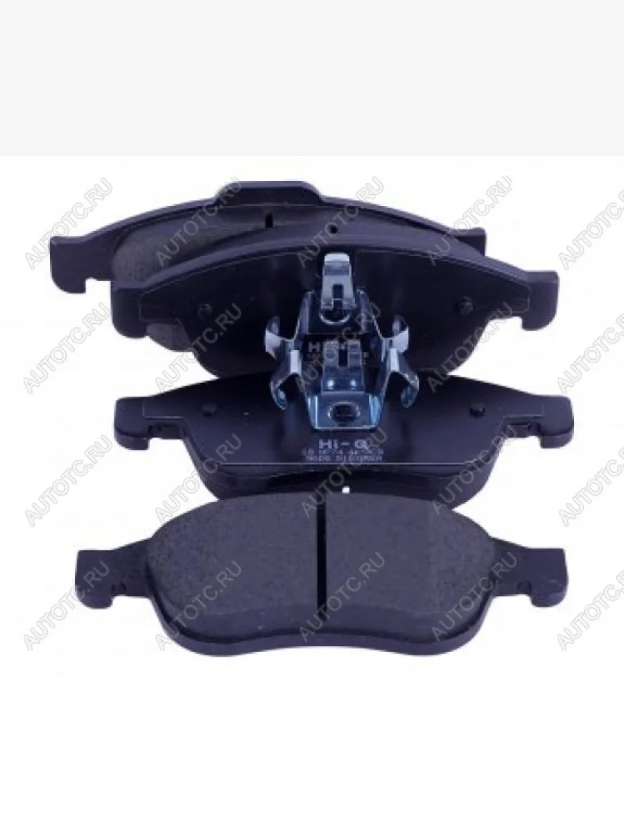 Колодки тормозные передние (4шт.) TRW Renault Logan 2 рестайлинг (2018-2025)  с доставкой в г. Керчь