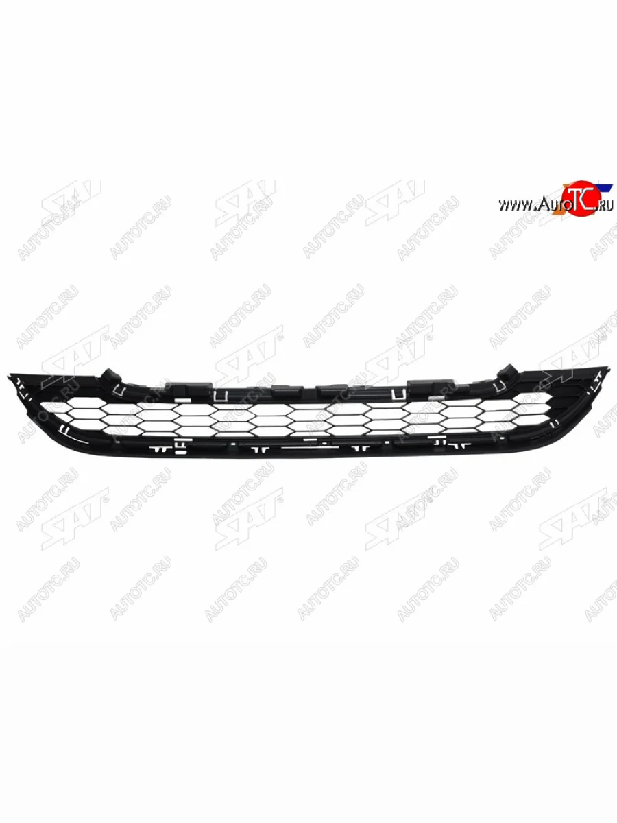 Центральная решетка переднего бампера SAT  Honda CR-V (2009-2012) RE1,RE2,RE3,RE4,RE5,RE7  в Керчи Республика Крым