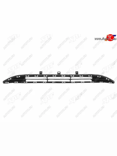 Центральная решетка переднего бампера SAT Hyundai Solaris HCR седан дорестайлинг (2017-2020)