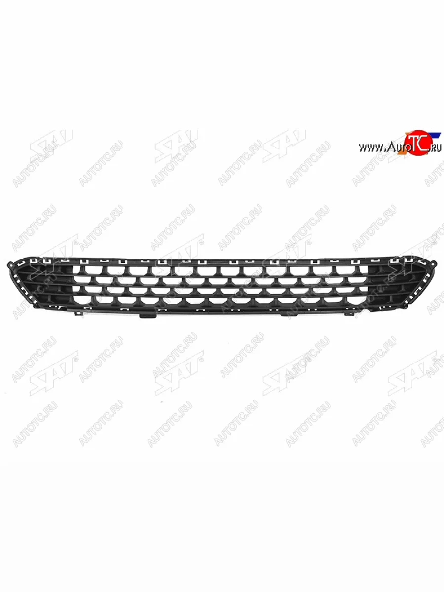 Центральная решетка переднего бампера SAT Hyundai Santa Fe TM рестайлинг (2020-2022)  в Самаре Самарской области