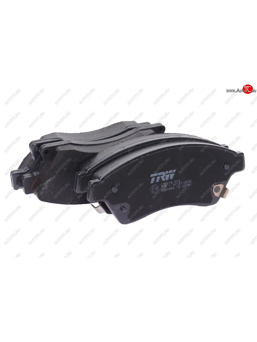 Колодки тормозные передние (4шт.) TRW Opel Astra J универсал рестайлинг (2012-2017)  в Перми Пермском крае